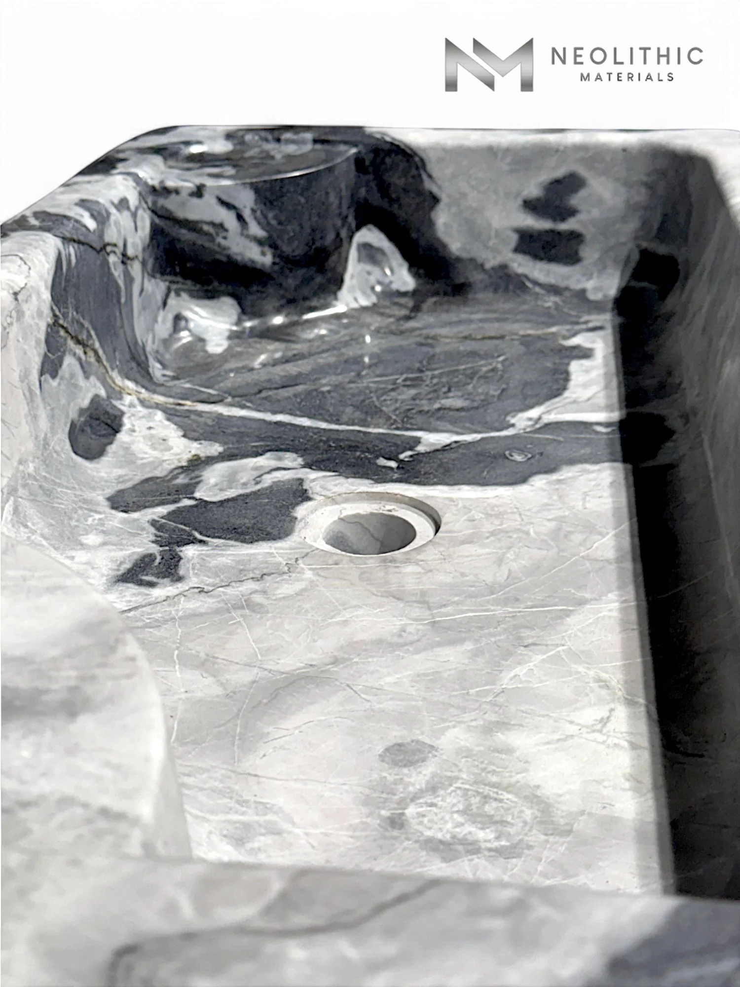 Arctic Ocean Marble Sink - Image 6